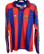 Barça Home 96/97 Long Sleeve Retro Jersey