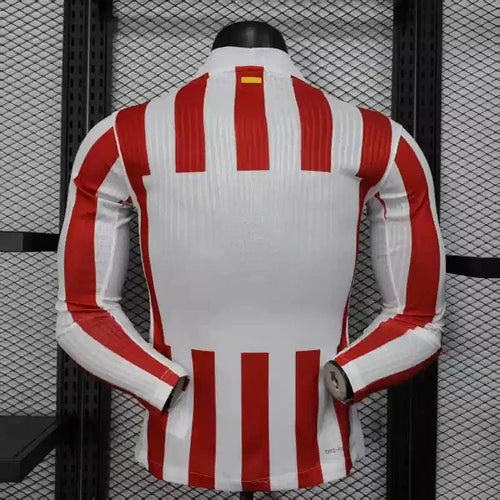 25/26 A.Madrid Long Sleeve Home Kit Player Version