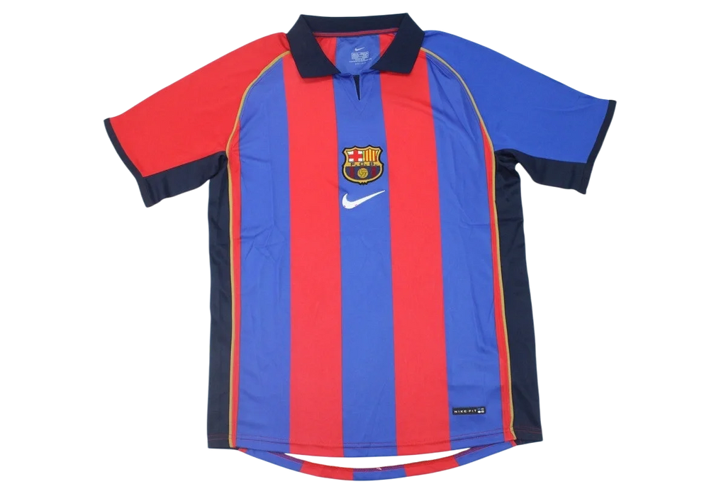 Barça 01/02 Home Retro Club Jersey