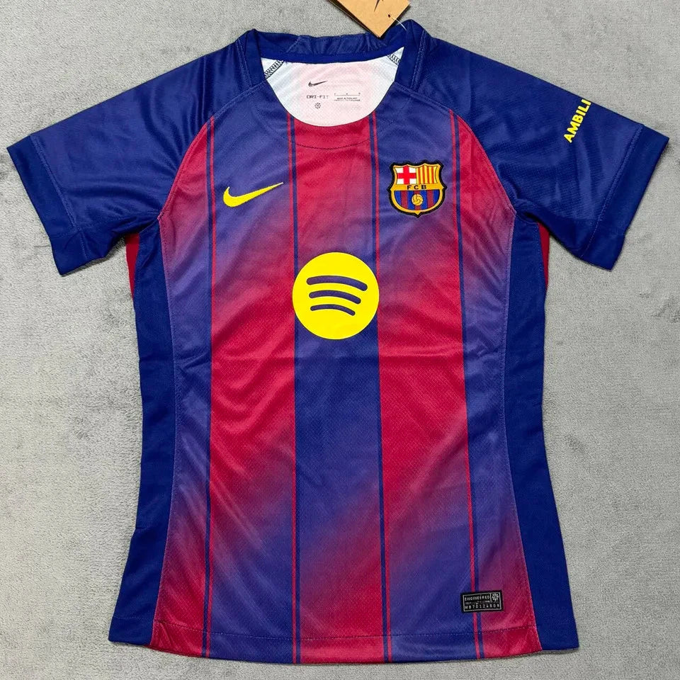 25/26 Barça Womens Home Kit Stadium Version