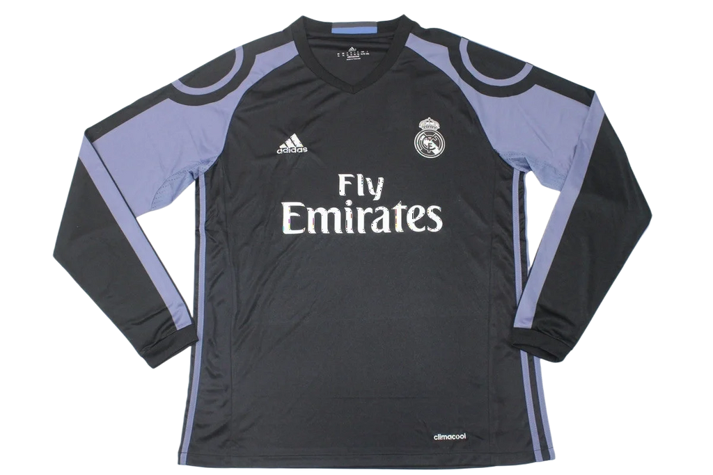 R. Madrid 16/17 3rd Long Sleeve Retro Club Jersey