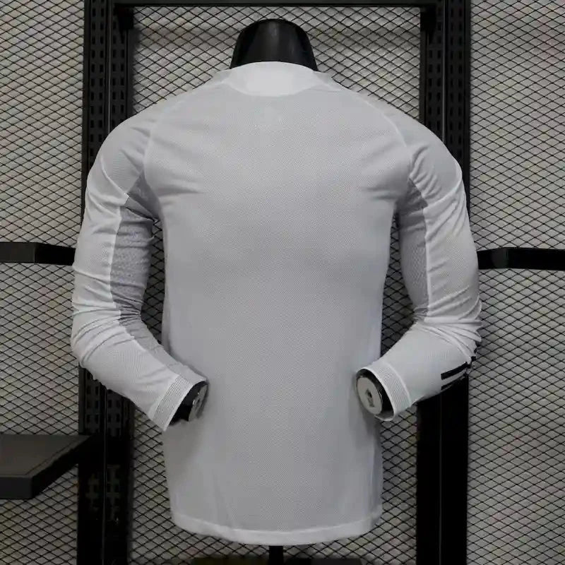 25/26 R.Madrid Long Sleeve Home Kit Player Version