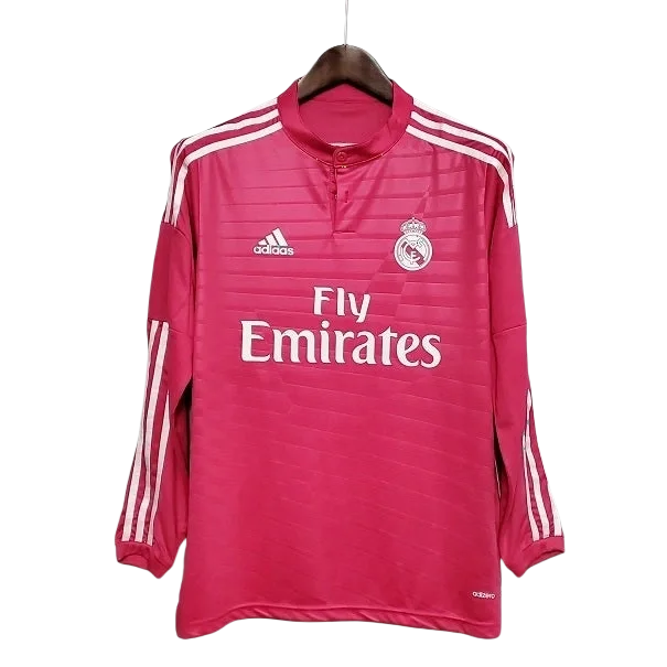 R. Madrid Away 14/15 Long Sleeve Retro Jersey