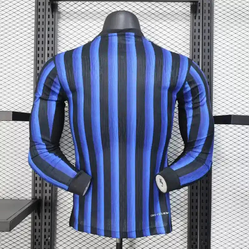 25/26 Inter Milan Long Sleeve Home Kit Player Version