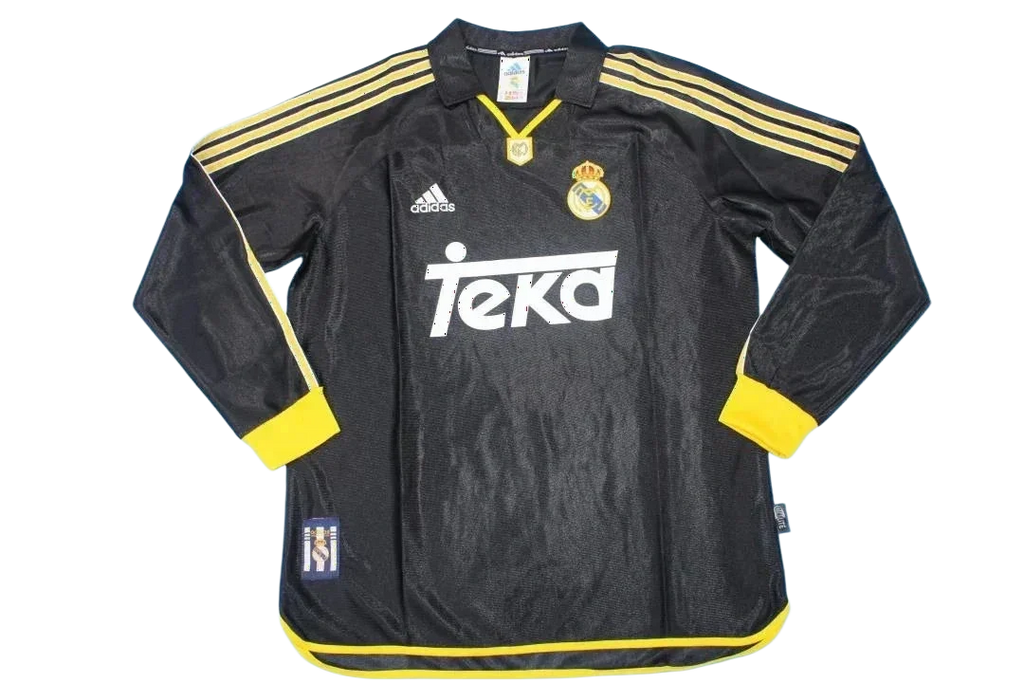 R. Madrid Away 98/00 Long Sleeve Retro Jersey