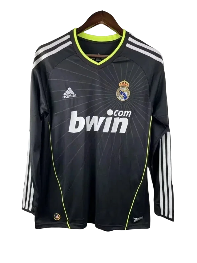 R. Madrid 10/11 Away Long Sleeve Retro Club Jersey