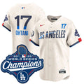 Los Angeles Dodgers City Connect 2025 World Series Champions Limited Jersey by N