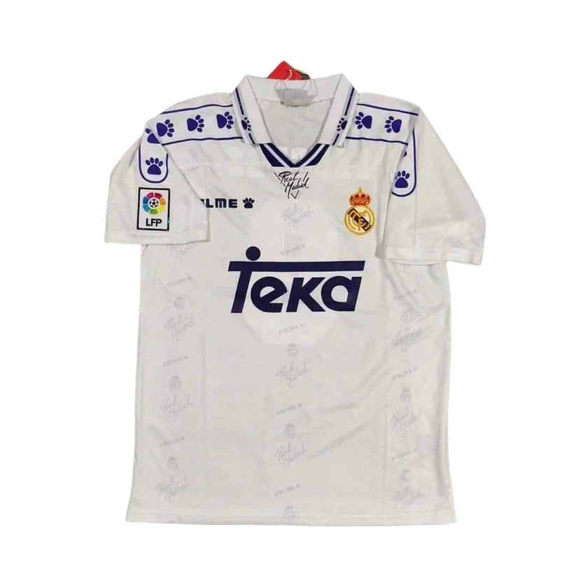 R. Madrid 95/96 Home Retro Club Jersey