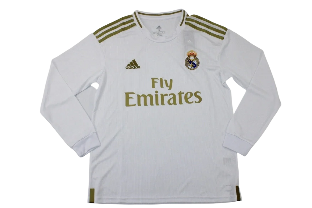 R. Madrid 19/20 Home Long Sleeve Retro Club Jersey