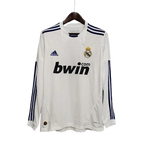 R. Madrid Home 10/11 Long Sleeve Retro Jersey