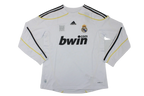 R. Madrid 09/10 Home Long Sleeve Retro Club Jersey