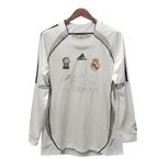 R. Madrid 06/07 Home Long Sleeve Retro Club Jersey