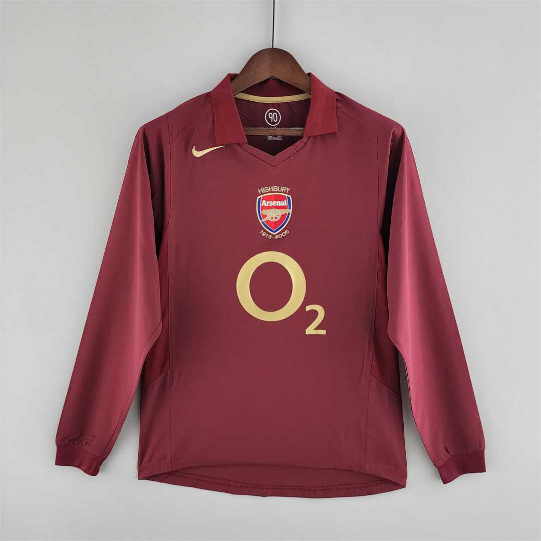 ARS Home 05/06 Long Sleeve Retro Jersey