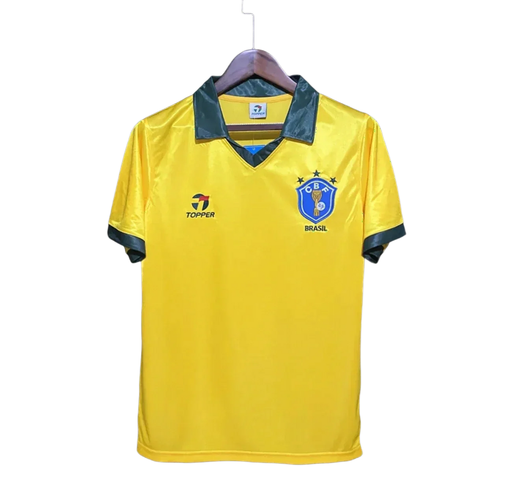 Brazil 1985 Home Retro Jersey
