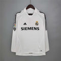 R. Madrid Home 05/06 Long Sleeve Retro Jersey