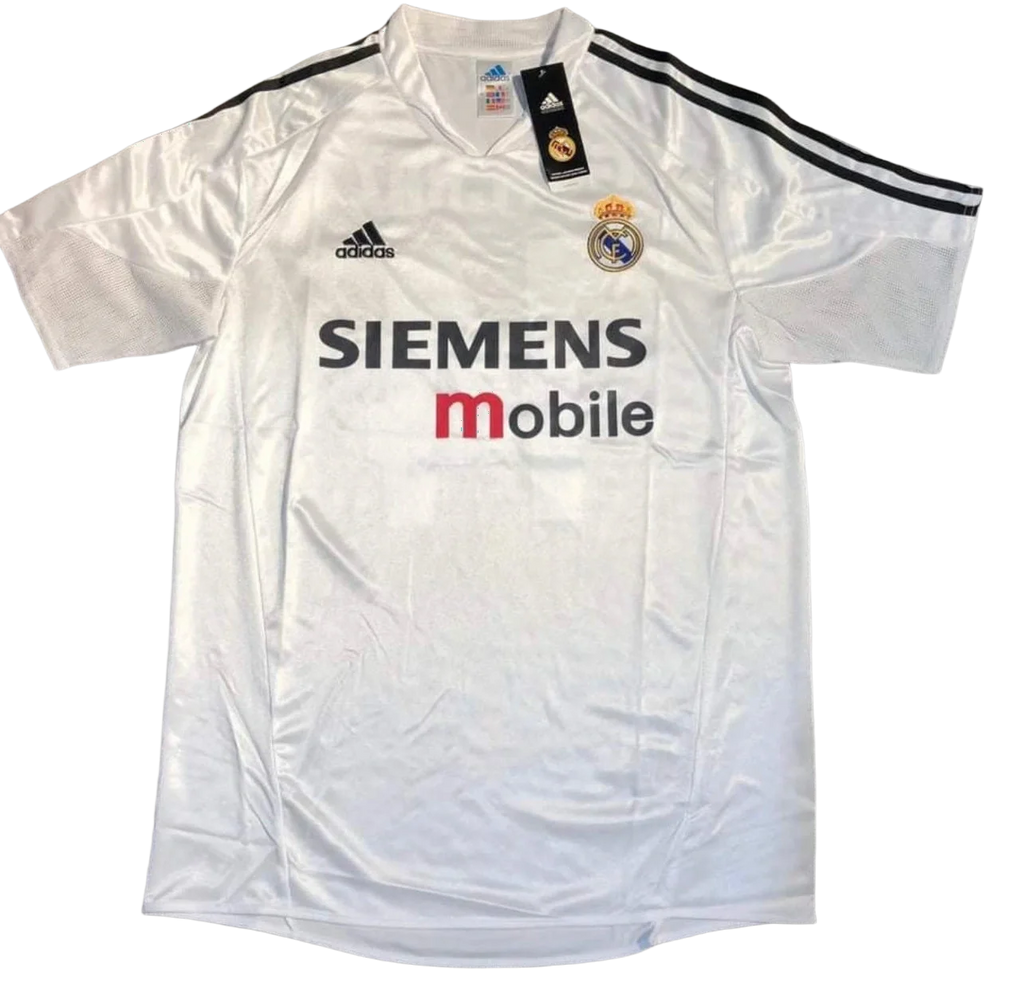 R. Madrid 03/04 Home Retro Club Jersey