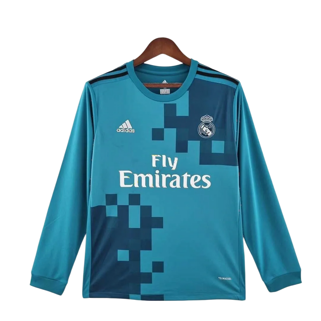 R. Madrid 17/18 3rd Long Sleeve Retro Club Jersey