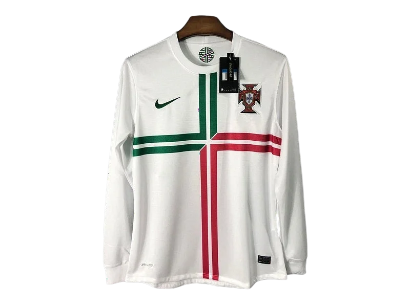 Portugal Away 2012 Long Sleeve Retro Jersey