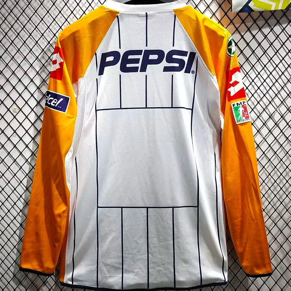 Pumas Home 2004 Long Sleeve Home Retro Jersey