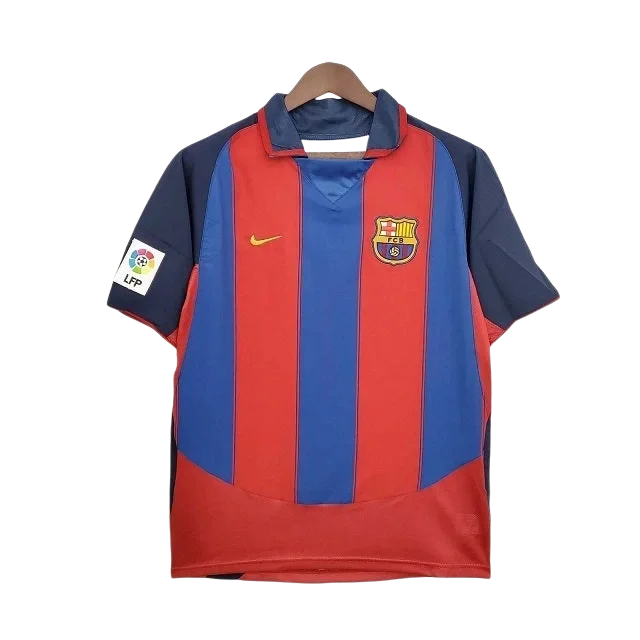 Barça 03/04 Home Retro Club Jersey