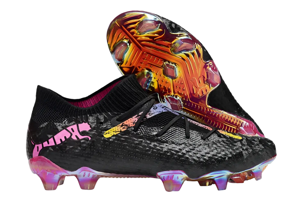 Future 7 Ultimate FG Football Boots - Black/Pink