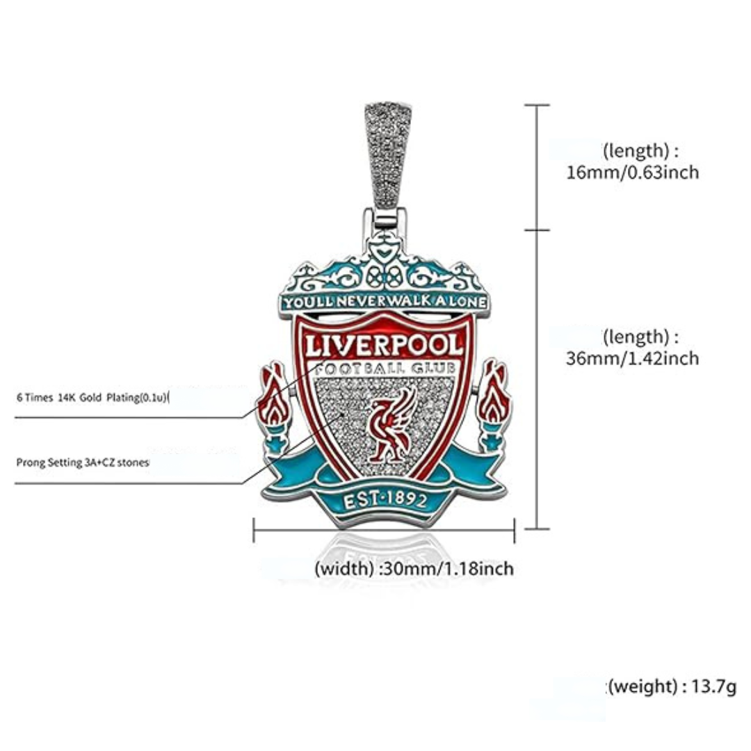 Premium Football Club Pendants - Show Your Team Spirit in Style