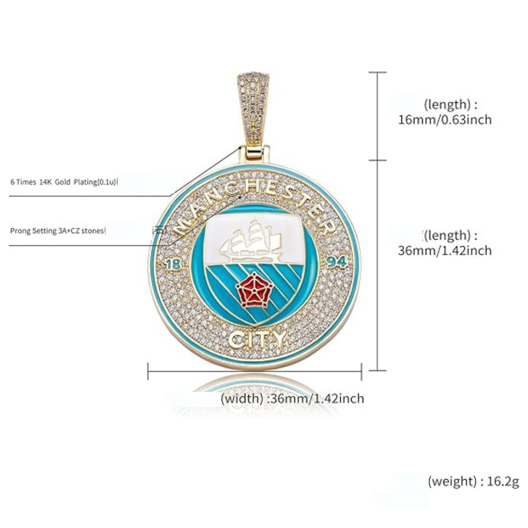 Premium Football Club Pendants - Show Your Team Spirit in Style