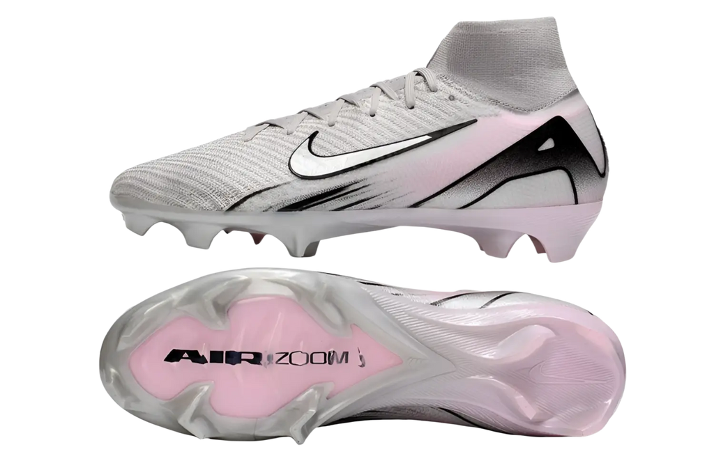 Nike Superfly 10 Elite FG: Unleash Your Speed on Grey and Pink Turf
