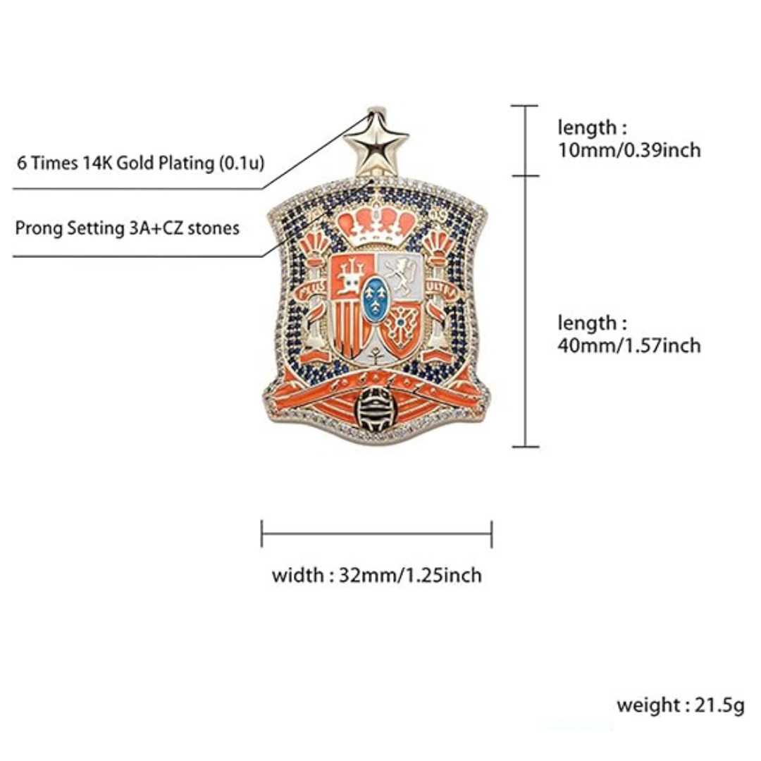Premium Football Club Pendants - Show Your Team Spirit in Style